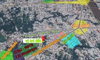 Đất trung tâm thành phố, gần bệnh viện, trường học, nhà hàng, khu vui chơi, tiện ích đầy đủ