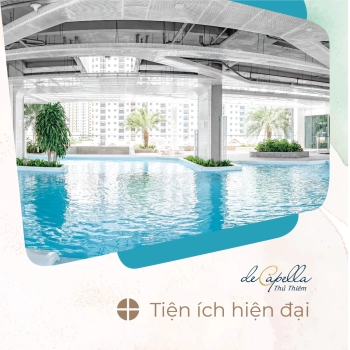 Cho thuê căn hộ 3PN/94 m2 nội thất cơ bản dự án DeCapella MT Lương Định Của, Q2 giá 14,5 tr/tháng