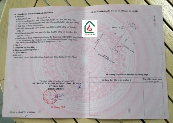 BÁN GẤP ĐẤT TÂY NINH ĐỂ ĐI ĐỊNH CƯ (130tr/m ngang)