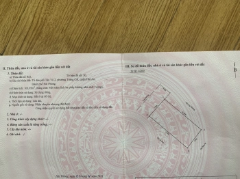 Bán đất mặt đường Tân Vũ 2 Tràng Cát 103m ngang 7m giá 27tr/m