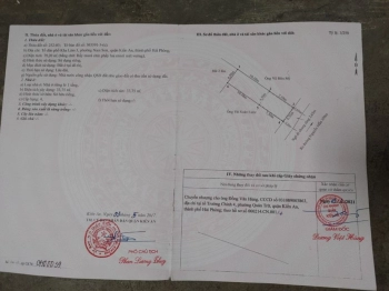 Chỉ hơn 1 tỷ có ngay lô đất tại Nam Sơn- Kiến An