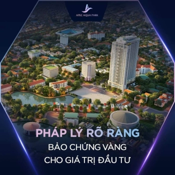 Căn hộ chung cư khách sạn cao cấp Apec Aqua  park