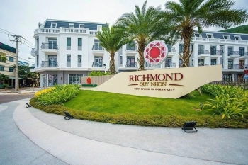 Sở hữu căn hộ nhà chung cư Quy Nhơn chi với giá 120 triệu, Khu căn hộ Richmond Hưng Thịnh