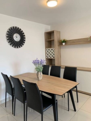 Căn hộ RiverGate Residence tầng 17 diện tích 110.29m2 rộng thoáng.