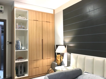 Căn hộ Saigon Royal tầng 19 diện tích 115m2, bàn giao đầy đủ nội thất.