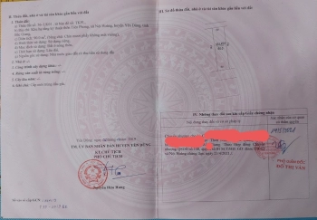 Bán lô đất đẹp khu hạ tầng kỹ thuật Tiền Phong, Nội Hoàng Yên Dũng Bắc Giang