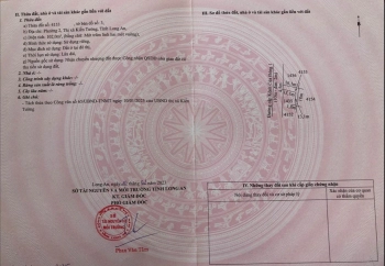 Cần bán đất thổ cư 102m2 chính chủ, Phường 2,  Thị xã Kiến Tường,Liên hệ: 0876054805