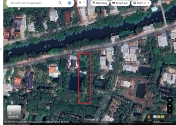 Đất vườn 20m mặt tiền, lộ nhựa 8m, bờ sông lớn