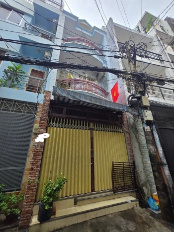 Nhà 2 Mặt Tiền trước sau hẻm ô tô 6m 472/24 CMT8, P11, Q3.