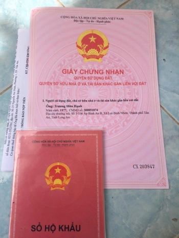 Ban Đất thổ 614m.Đất ruộng 6900m