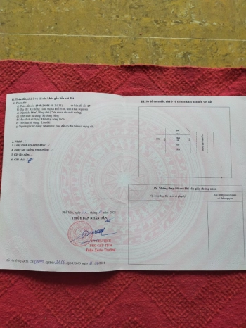 Bán đất đấu giá khu Yên Bình