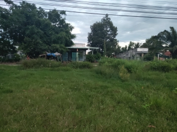 Đất mặt tiền thổ cư đường nhựa 8m.