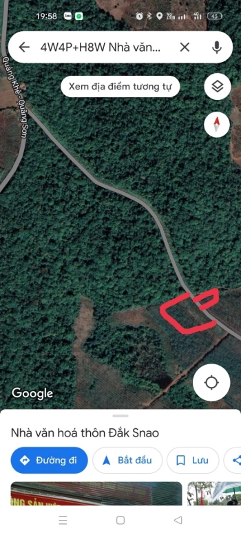 Bán đất chính chủ Đăk snao 1     