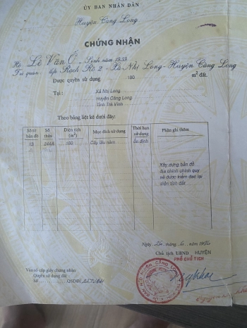 Cần bán đất mặt tiền đường nhựa