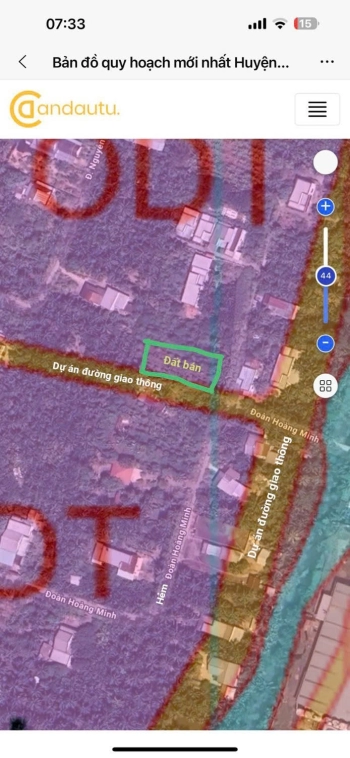 Bán gấp 708m2 sổ hồng riêng tại 50A khu phố 3 Thị trấn Châu thành, Châu thành, Bến tre 4,25 triệu/m2