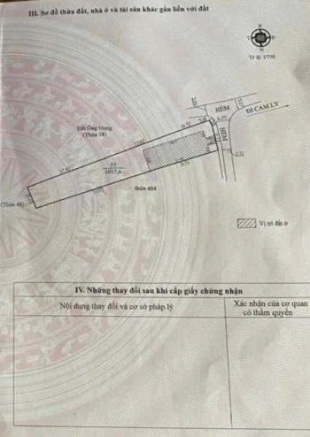 Bán lô đất XD 1.057m Măng Lin- Phường Langbiang- Đà Lạt