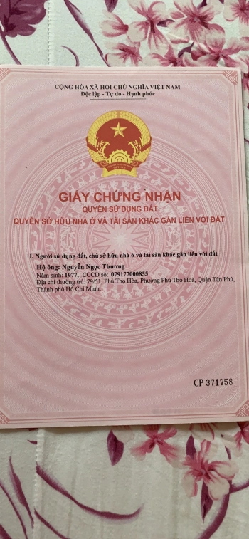 BÁN ĐẤT FUL THỔ CƯ GẦN KHU CÔNG NGHIỆP THÀNH CÔNG