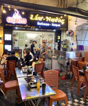 Chính chủ cho thuê mặt bằng giá rẻ tại phố ẩm thực Cấm Chỉ - Hàng Bông - Hà Nội