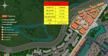Duy nhất căn cuối cùng trên trục đường K1 phân khu Shophouse của dự án Sun Beauty Onsen Thanh Hóa