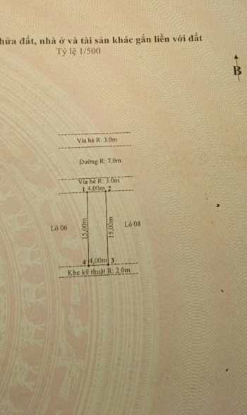 Chính chủ bán lô đất TĐC Bắc Sông Cấm khu A, Dương Quan, Thủy Nguyên, Hải Phòng