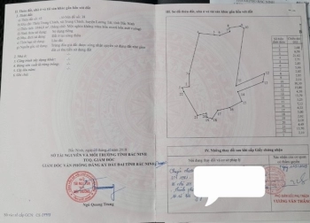 CHÍNH CHỦ CẦN TIỀN BÁN NHANH LÔ ĐẤT ĐẸP, GIÁ RẺ TẠI TRUNG CHÍNH, LƯƠNG TÀI, BẮC NINH