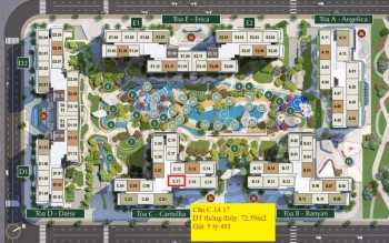 Lumiere Boulevard 2PN - View Sông ĐN, Công viên 36ha - Hướng Đông Nam