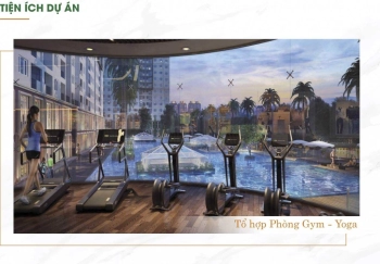 Căn hộ Phúc Yên Prosper tầng cao, hướng Đông Nam.