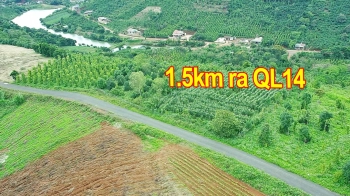 ???? 10.475 m2, CÓ 300m THỔ CƯ, 65m MT NHỰA ĐANG TC, 1.5KM RA TỚI QL14 THẾ ĐẤT CAO