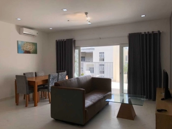 Bán nhanh căn hộ sân vườn 155m2 chung cư Bộ Công An, Q.2 (Sổ hồng)