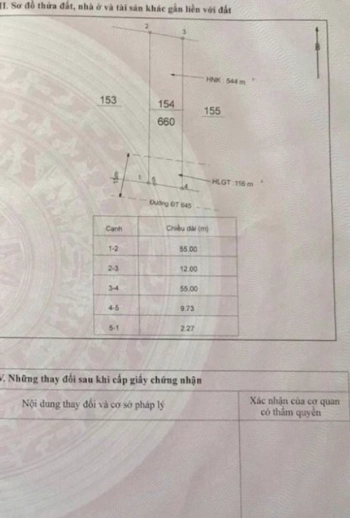 Đất Hnk Xã Eabia - Sông Hinh- Py (12*55)= 660M²