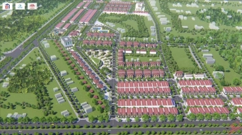 Bán lô góc đất nền KĐT Tấn Đức Center, Thái Nguyên mặt đường 69m, giá chỉ từ 30tr/m2