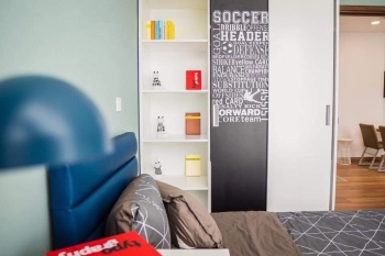 Bán căn hộ 2PN 2WC Eco Green tầng cao, view cầu Phú Mỹ