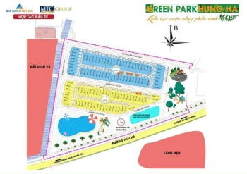 Bán đất green park ,Hưng Hà, Thái Bình 99 m2 giá 8xx