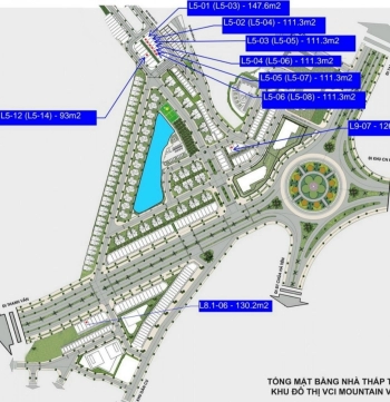 Bán nhà liền kề dự án KDT VCI MOUNTAIN VIEW giá gốc từ CDT