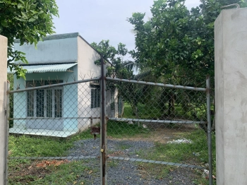 ĐẤT MẶT TIỀN LỘ NHỰA PHÚ TÚC VÀ SÔNG TIỀN GẦN CẦU RẠCH MIỄU 2