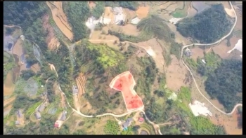 Bán nhanh 3345 m2. mặt tiền khoảng 35m TT bắc Hà , Lào Cai. View nhìn toàn bộ thung lũng vô cùng đẹp