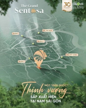 Căn hộ cao cấp Grand Sentosa Nguyễn Hữu Thọ - Nhà Bè