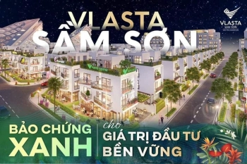 Shophouse , Biệt thự mặt biển sầm sơn - Sổ đỏ lâu dài