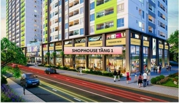 Shop House chân đế 10 tòa chung cư tại Bắc Giang