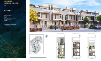 Bán Thu Hồi Vốn Nhà Phố Đảo Phượng Hoàng - Aqua City , DT 6.5x20m, Giá 8.877 tỷ/căn.