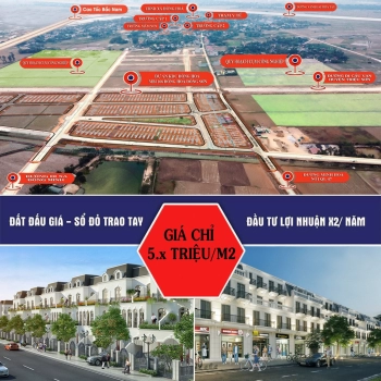 Đón Sóng Đông Sơn Sáp nhập TP Thanh Hóa - Bán 3 lô LK MB476 Đông Hòa , Đông Sơn