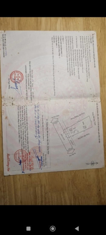 Mảnh đất có diện tích khoảng 767m2 nằm ngay mặt đường quốc lộ 43 tại Phiêng Luông