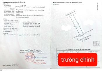 bán đất tặng nhà mặt đường TRƯỜNG CHINH- KIẾN AN- HẢI PHÒNG