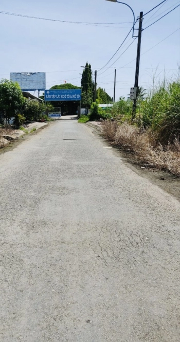 Bán đất ngay KCN Hòa Phú Vĩnh Long-Đường nhựa 2 ô tô