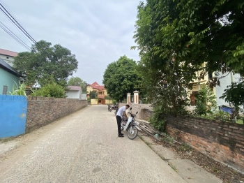 Bán đất cạnh nhà văn hóa Sơn Đồng – Ngọc Thanh MT 10m 9.5tr/m