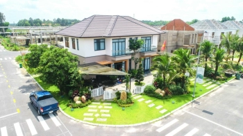 Nhà Biệt Thự vườn 5x20, shr tại Bình Dương đường 15m