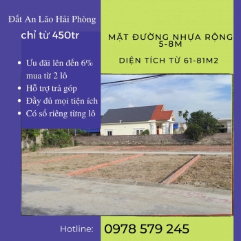 Cần tiền trả nợ bán 2 lô đất giá rẻ hỗ trợ trả theo tiến độ với lãi suất 0%