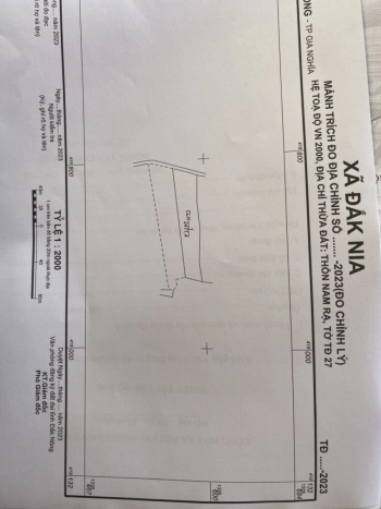 ĐẤT NỀN ĐĂK NIA GẦN TRƯỜNG TRẦN QUỐC TOẢN CÁCH ĐƯỜNG NHƯA 500M