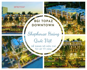 Bán 4 Căn Shophouse View TTTM Aeon Mall