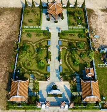 [lạc hồng viên] khuôn viên phần mộ Gia Tộc Lớn trên 100m²